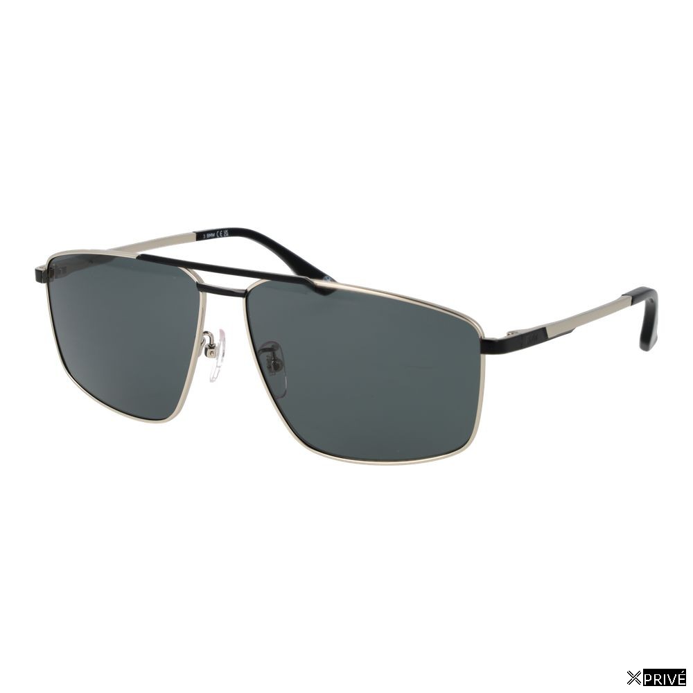 Lunettes de soleil argentées