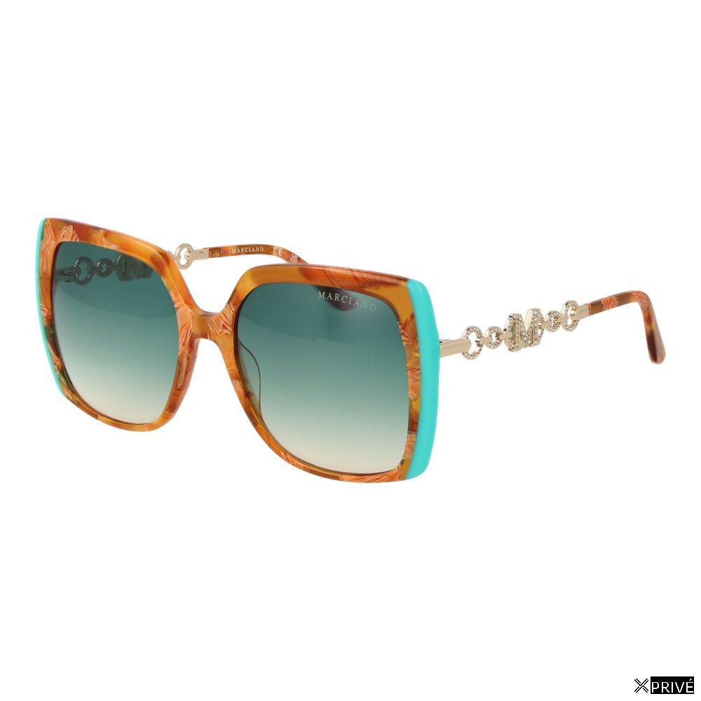 Lunettes de soleil brunes