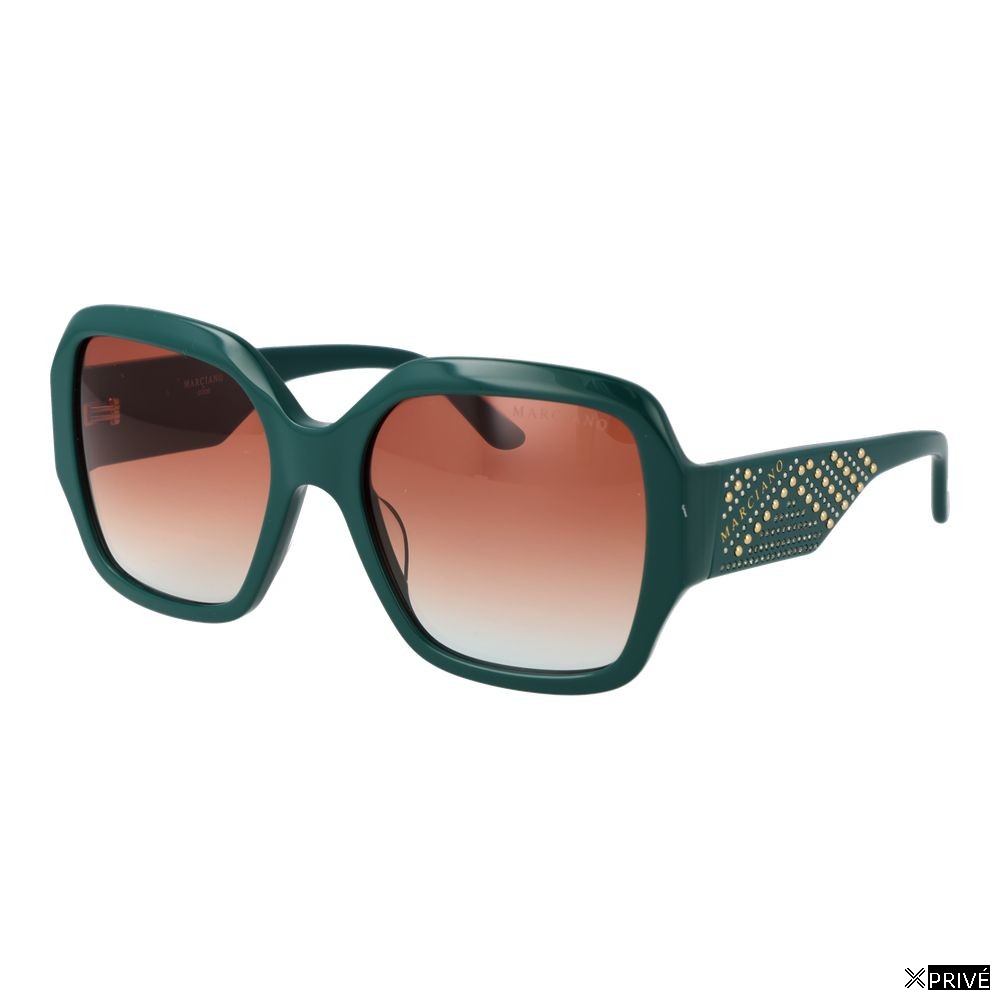 Lunettes de soleil turquoises