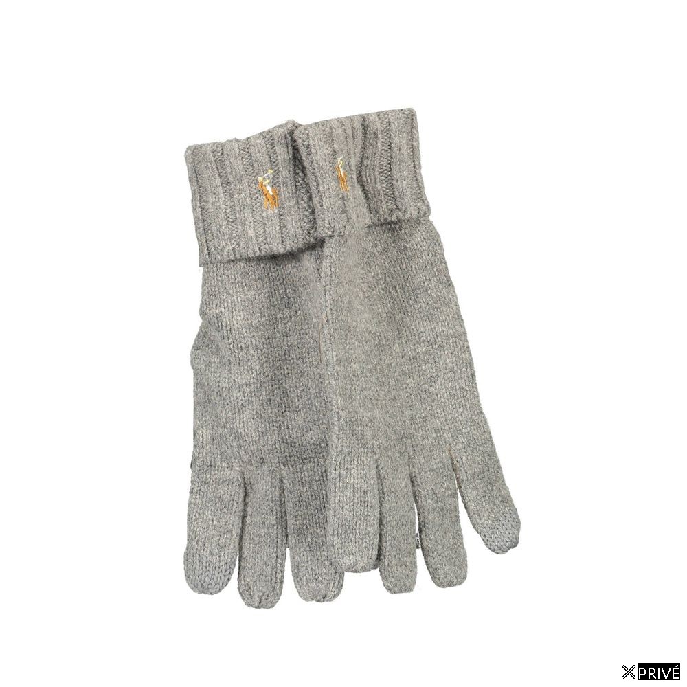 Gant gris en Laine