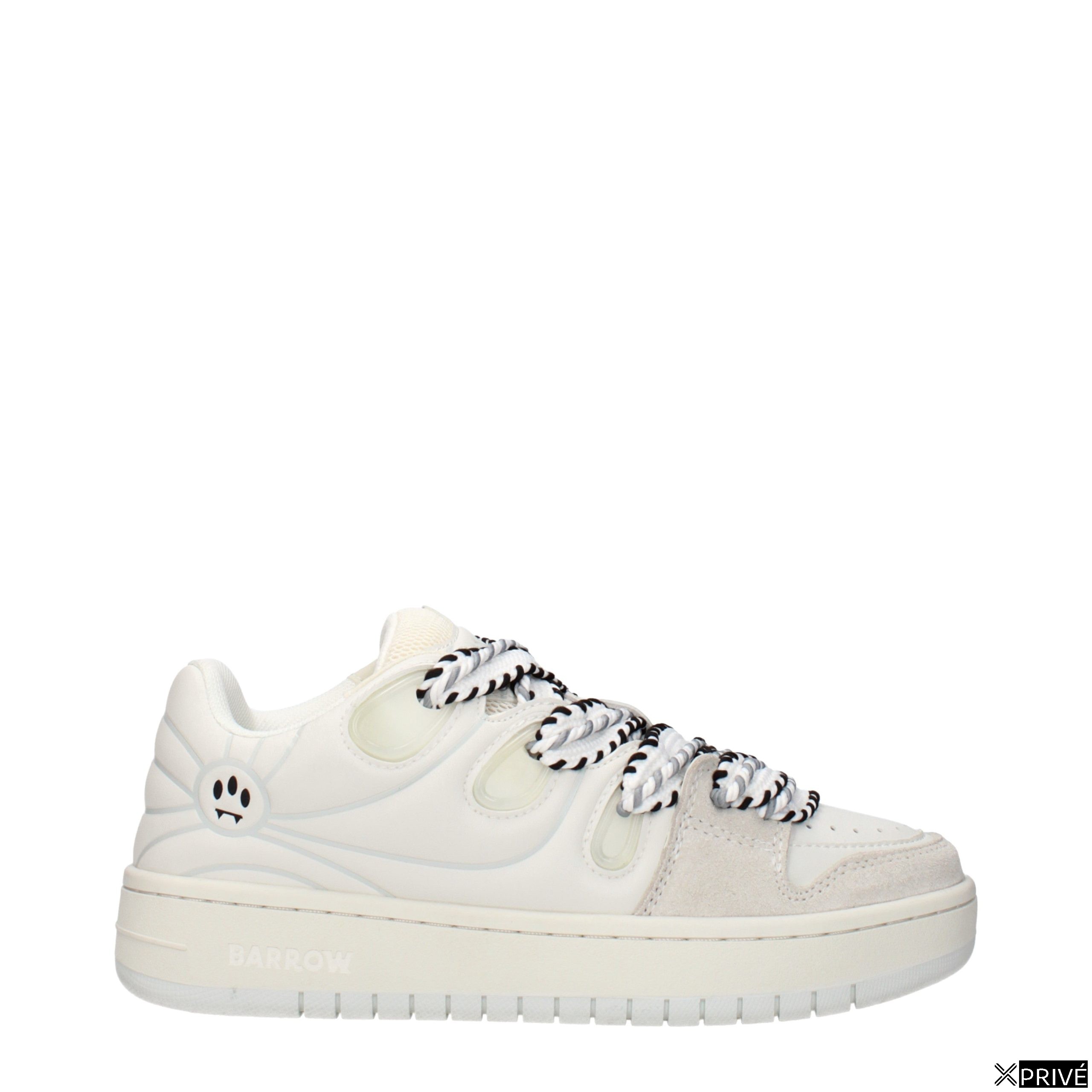 Chaussures de sport blanches en Cuir
